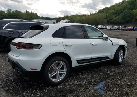 2023 Porsche Macan Base z USA, uszkodzony, nr VIN WP1AA2A57PLB08257